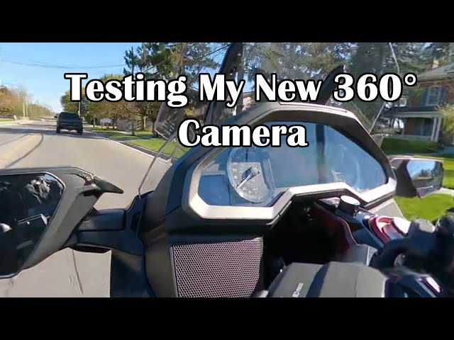 GoPro Max 360 Video | Test Footage Using GoPro Hand Strap On My 2020 Honda GoldWing Motorcycle