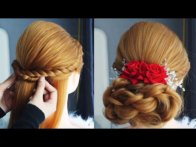 Latest Mesy Updo Hairstyle - Beautiful Hairstyle For Wedding And Party