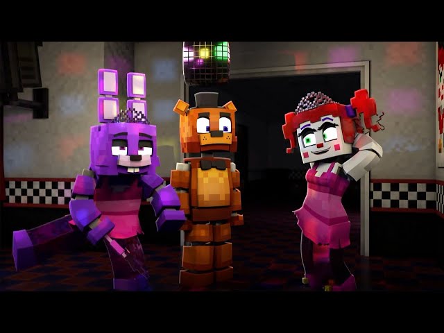 Bonnie and Circus Baby dancing to Bemax - Kawaii Bounce