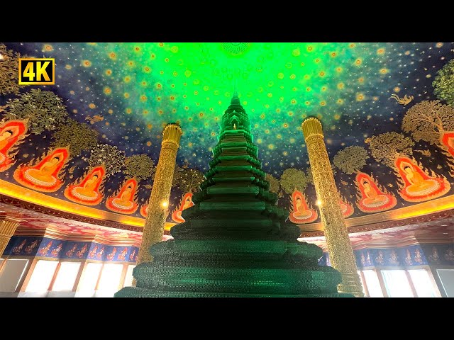 Visiting Bangkok's Biggest Buddha and "the Dreamiest Sky" | Wat Paknam | Thailand Travel 2023