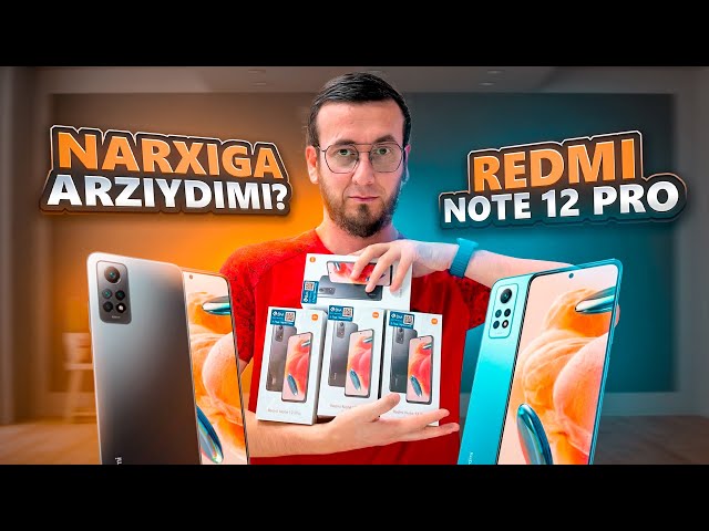 REDMI NOTE 12 PRO TAHLIL O`ZBEKCHA (обзор)