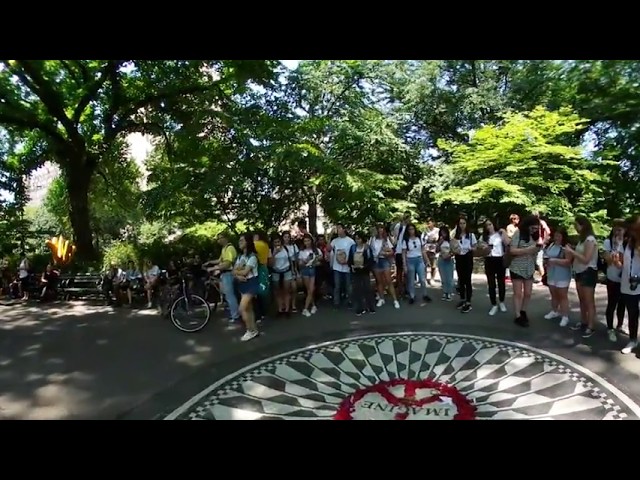 360 VR John Lennon's Imagine - Strawberry Fields - Central Park