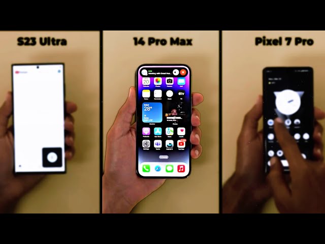 iPhone 14 Pro Max Lagging - Galaxy S23 Ultra vs iPhone 14 Pro Max vs Pixel 7 Pro