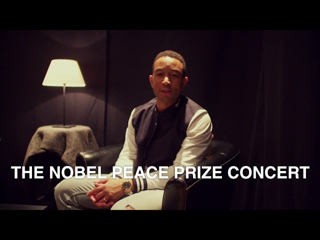 John Legend Promo - The 2017 Nobel Peace Prize Concert