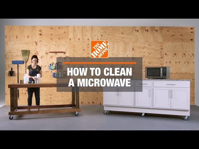 How to Clean a Microwave | The Home Depot