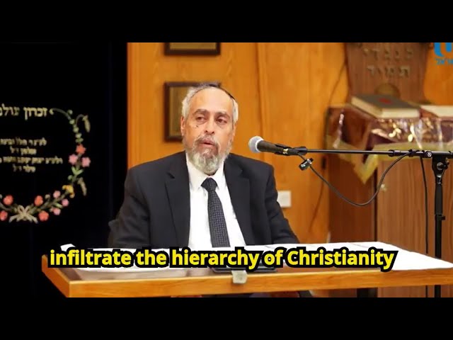 Rabbi Dr Aaron Adler says Christianity is a "cheap imitation of Judaism" and Saint Peter was a spy