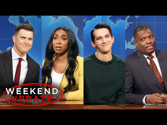 Weekend Update ft. Ego Nwodim and Andrew Dismukes - SNL