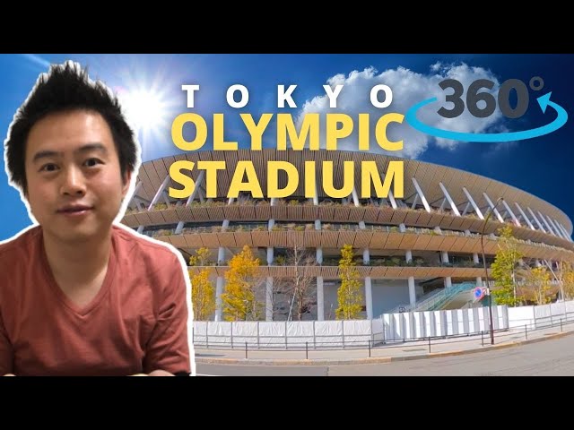 Tokyo Olympic Stadium Tokyo 2020 Walk【4K 360°】