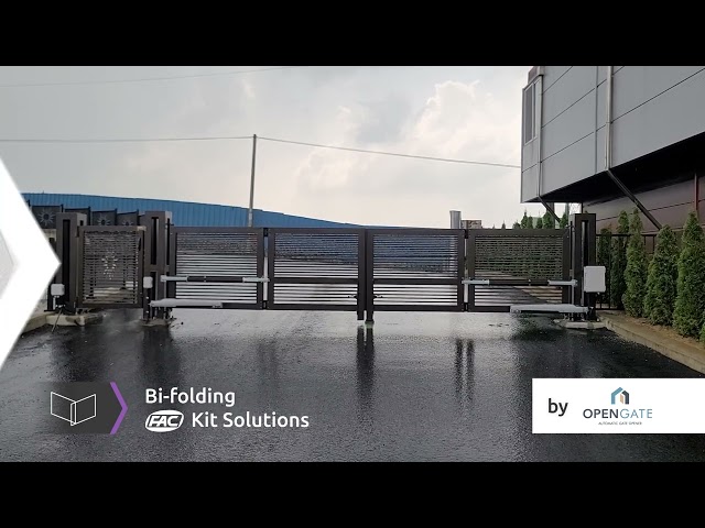 Bi-Folding Kit - Double installation by Open Gate