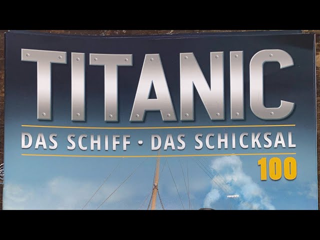 Modellbau Titanic 100