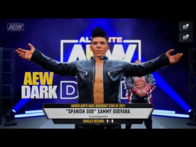 AEW DARK SAMMY GUEVARA DEBUT AT AEW!!!!!!!!!!!!!