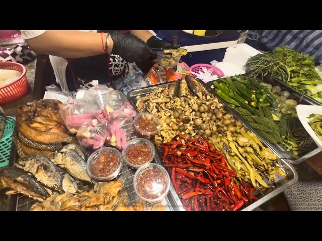 Pattaya’s Biggest Food Market- All Varieties(@iHariWalkin Plz Subscribe) Very Famous & Delicious 😋