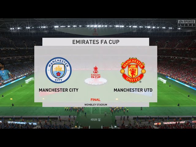 FIFA 23 - Manchester City vs Manchester United || FA Cup Final (03/06/2023)  #manchesterderby