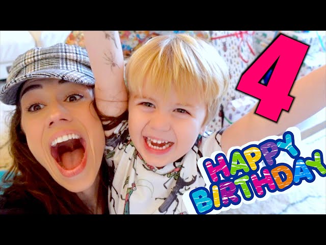 FLYNN'S 4TH BIRTHDAY PARTY SPECIAL! 🎉