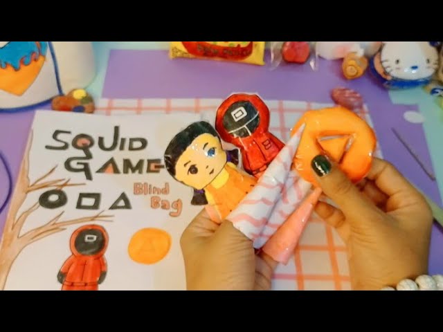 Paper Blind Bag Unboxing ✨ | Blind Bag | Squid Game | Paper Craft |