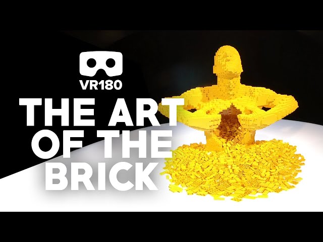 VR180 LEGO Sculptures  - Art of the Brick Virtual Tour | 3D Insta360 EVO