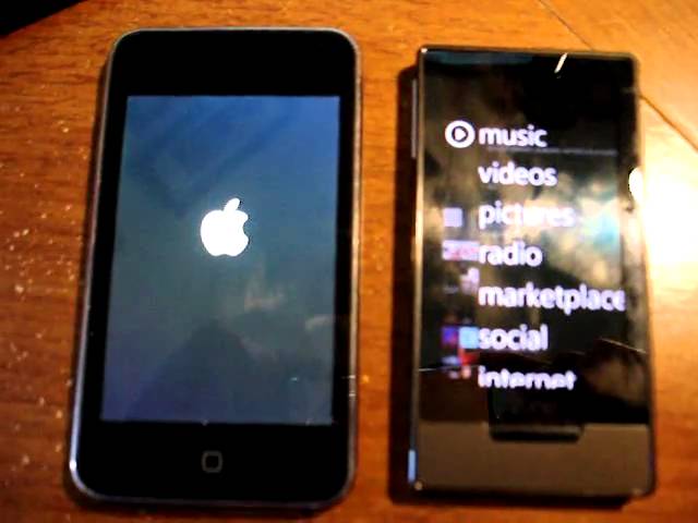 iPod Touch vs. Zune HD Startup and Shutdown Time