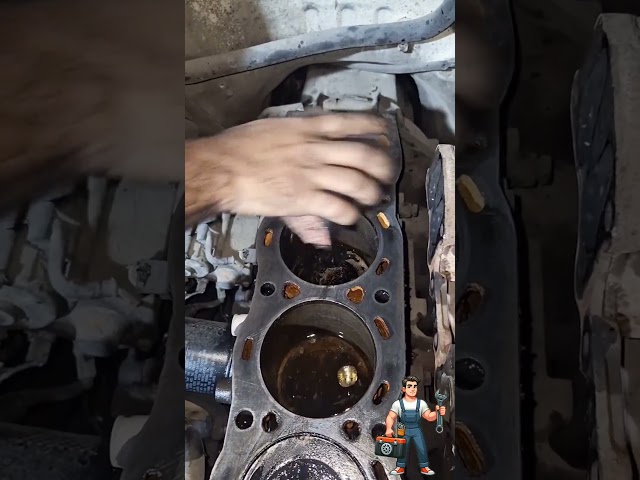 amazing technique handmade resurfacing #engine #automobile #mechancial #mechanic #repair #shorts