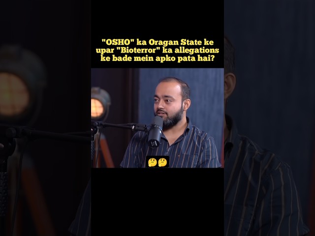 "OSHO" ka Oragan State ke upar "Bioterror" ka allegations?🤔🤔 #abhishekkar #osho #pinkvilla