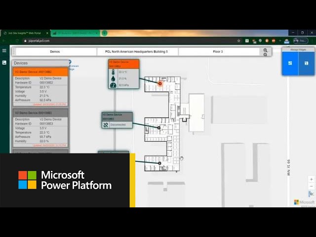 How PCL Construction is scaling IoT data and generating new insights with Power BI