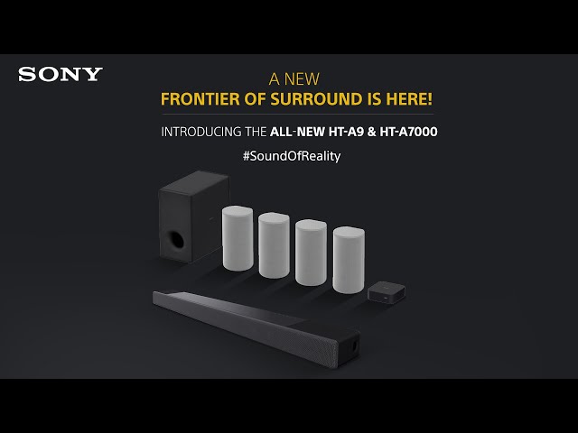 Sony HT-A9 & A7000 Soundbar LIVE Launch with Mr. Sunil Nayyar and Mr. Gyanendra Singh