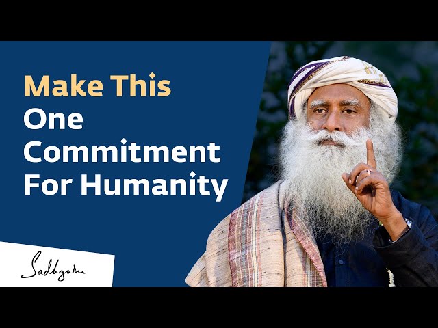 Take This One Stand to Become a Part of the Solution - Sadhguru