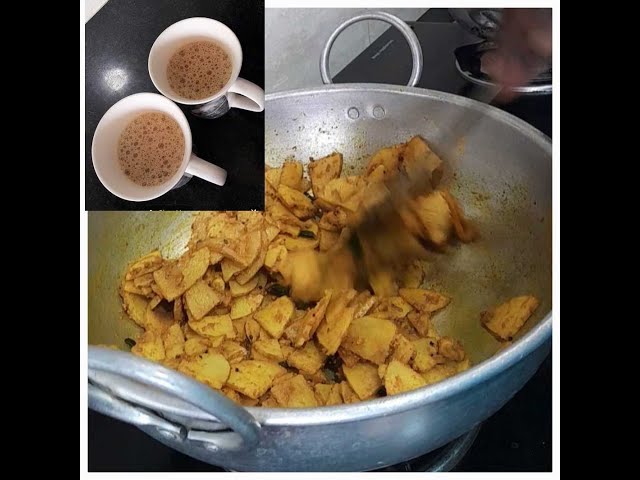 JOHN TALKS is LIVE  - HEALTHY TEA WITH MOON FRY CRISPY POTATO /மூன் ஃப்ரை மிருதுவான உருளைக்கிழங்குடன