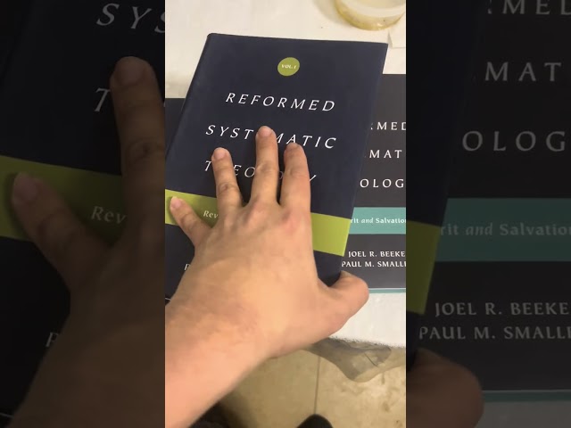 Unboxing of Reformed Systematic Theology by Joel Beeke and Paul Smalley (4-Volumes )!