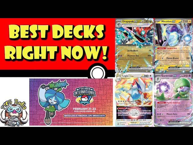 The Best Pokémon TCG Decks RIGHT NOW! European International Championsips! (Pokemon TCG News)