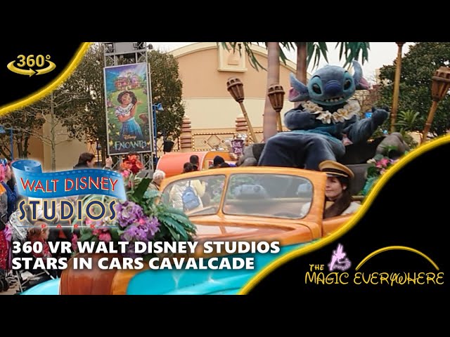 [VR 360] Stars in Cars Cavalcade / Parade - Walt Disney Studios at Disneyland Paris