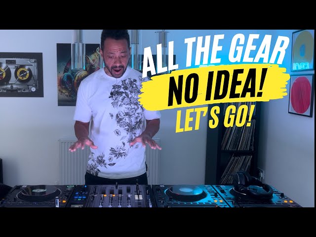 All the DJ gear…no idea! How will this go? #pioneerdj #djing #djtips