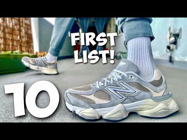 The Top 10 MOST COMFORTABLE Sneakers in 2025 (FIRST List)