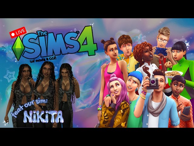 I Think We Found A New Man For Our Girl Nikita | The Sims 4 Live