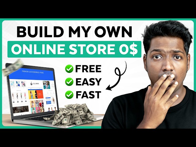 How I Built My Online Store With $0 in 2025 😱