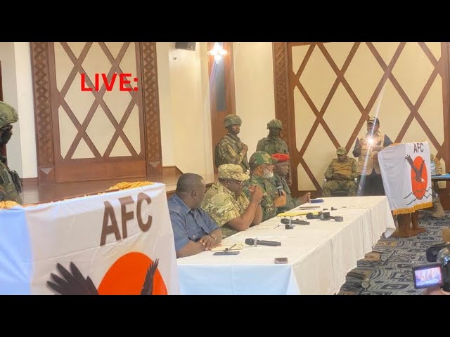 LIVE: GOMA Press Conference with Corneille Nangaa Yobeluo