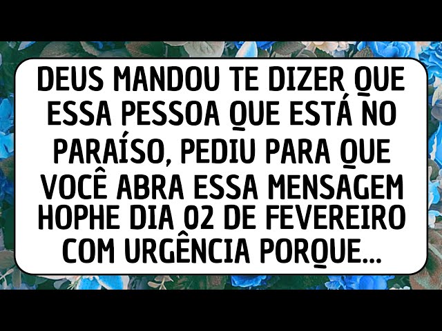 🔴 ESSA PESSOA DA SUA FAMÍLIA QUE SE FOI TEM ALGO A TE DIZER