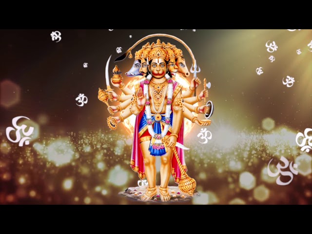 Panchmukhi Hanumaan  | पंचमुखी हनुमान कवच | रोग दोष नज़र  संकट मुक्ति   powerful Raksha Kawach Path