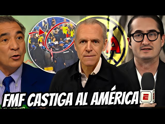 AMÉRICA NO SOLO EMPATA, SINO QUE RECIBE UNA TERRIBLE SANCIÓN AMERICA HOY