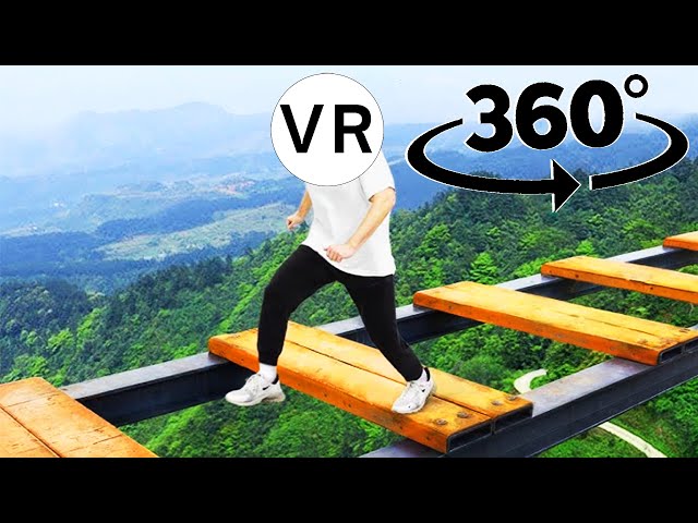 MrBeast Obstalce Course in VR  360°