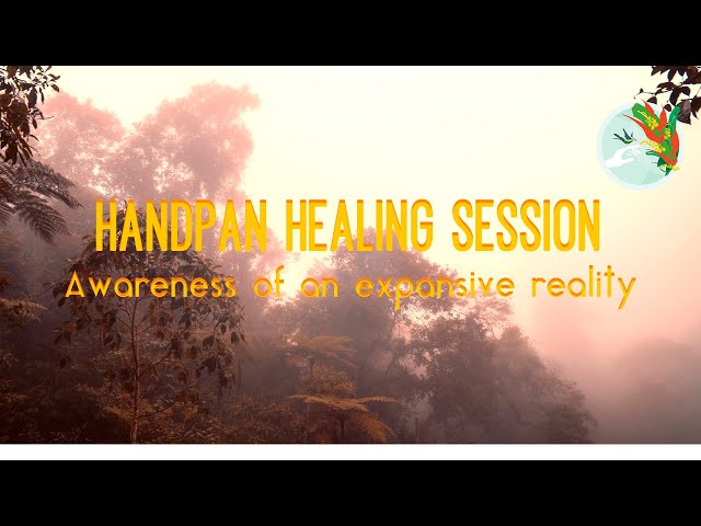 Handpan healing session. Awareness Of An Expansive Reality.