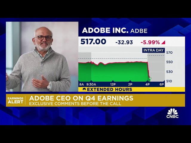 2024 was a great year, strong close to Q4, says Adobe CEO Shantanu Narayen