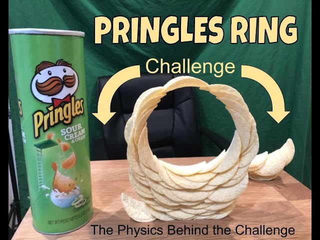 Pringles Physics STEM Challenge (Pringles Physics Circle Challenge)