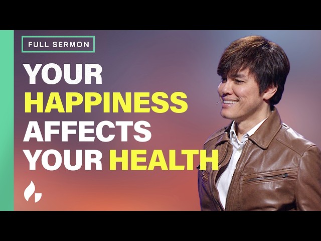 The Healing Power Of A Joyful Heart (Full Sermon) | Joseph Prince | Gospel Partner Episode