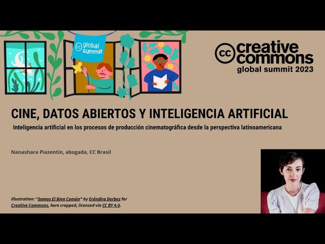 Cine, datos abiertos y IA | CC Global Summit 2023