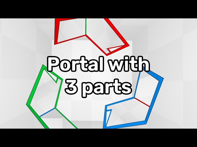 Portal with 3 parts: is this possible?