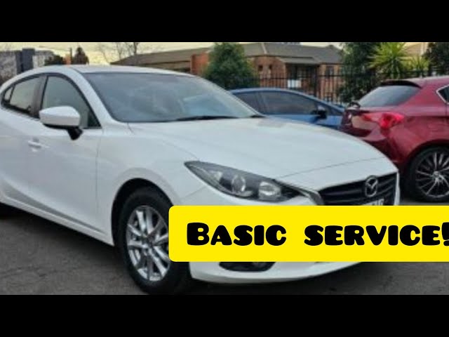 2014 Mazda 3 Engine Oil and Filter Replacement!