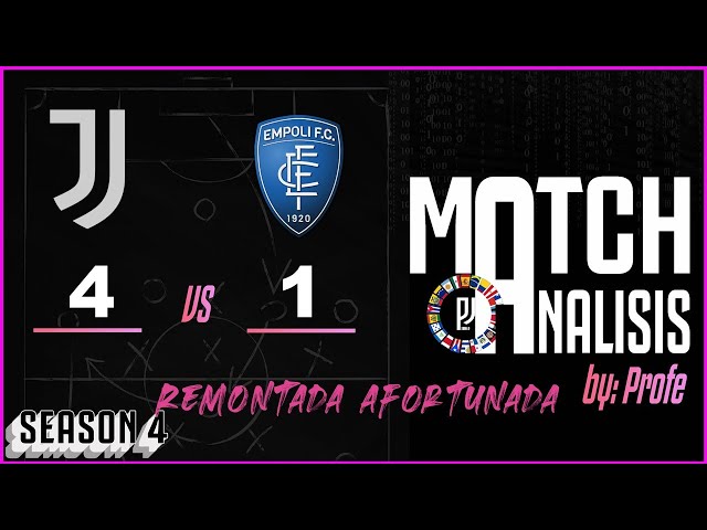 JUVENTUS 4 vs EMPOLI 1 | Remontada afortunada