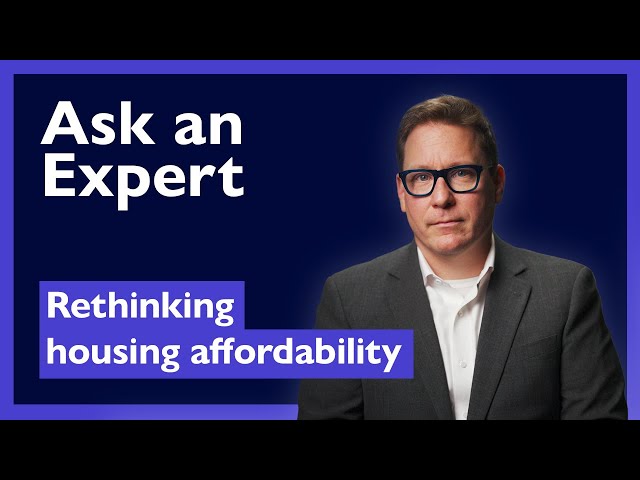 Is there a way back to housing affordability? | CMHC Ask an Expert