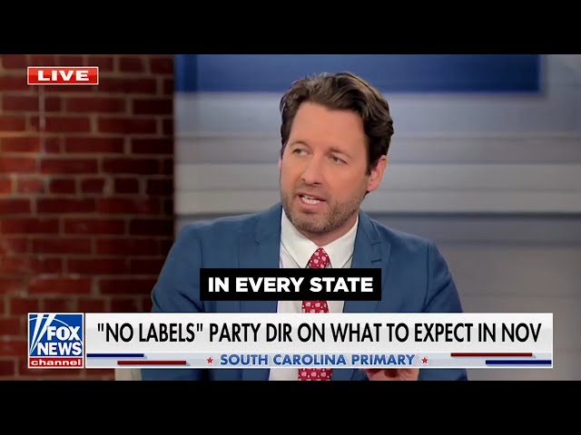 Joe Cunningham on Fox and Friends Discussing No Labels