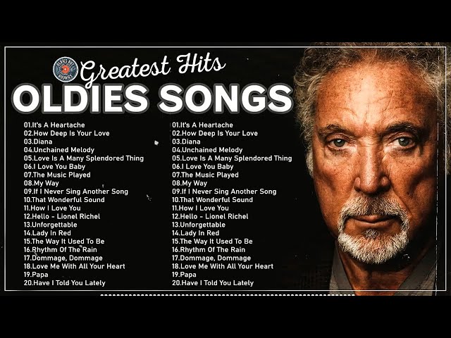 The Best Of 60s 70s 80s Oldies But Goodies Playlist 🎤 Lionel Richie, Tom Jones, Paul Anka, Engelbert